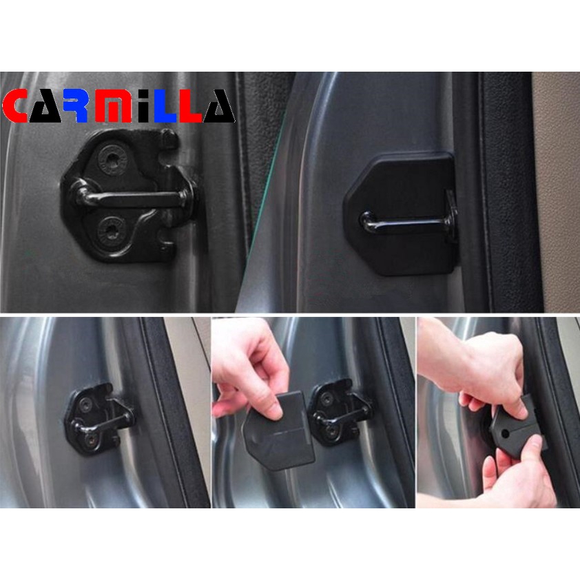 Set 4 miếng bảo vệ ổ khóa cửa xe bền bỉ chuyên dụng cho Ford Focus 2 2005-2009 2010 2011 2012 2013