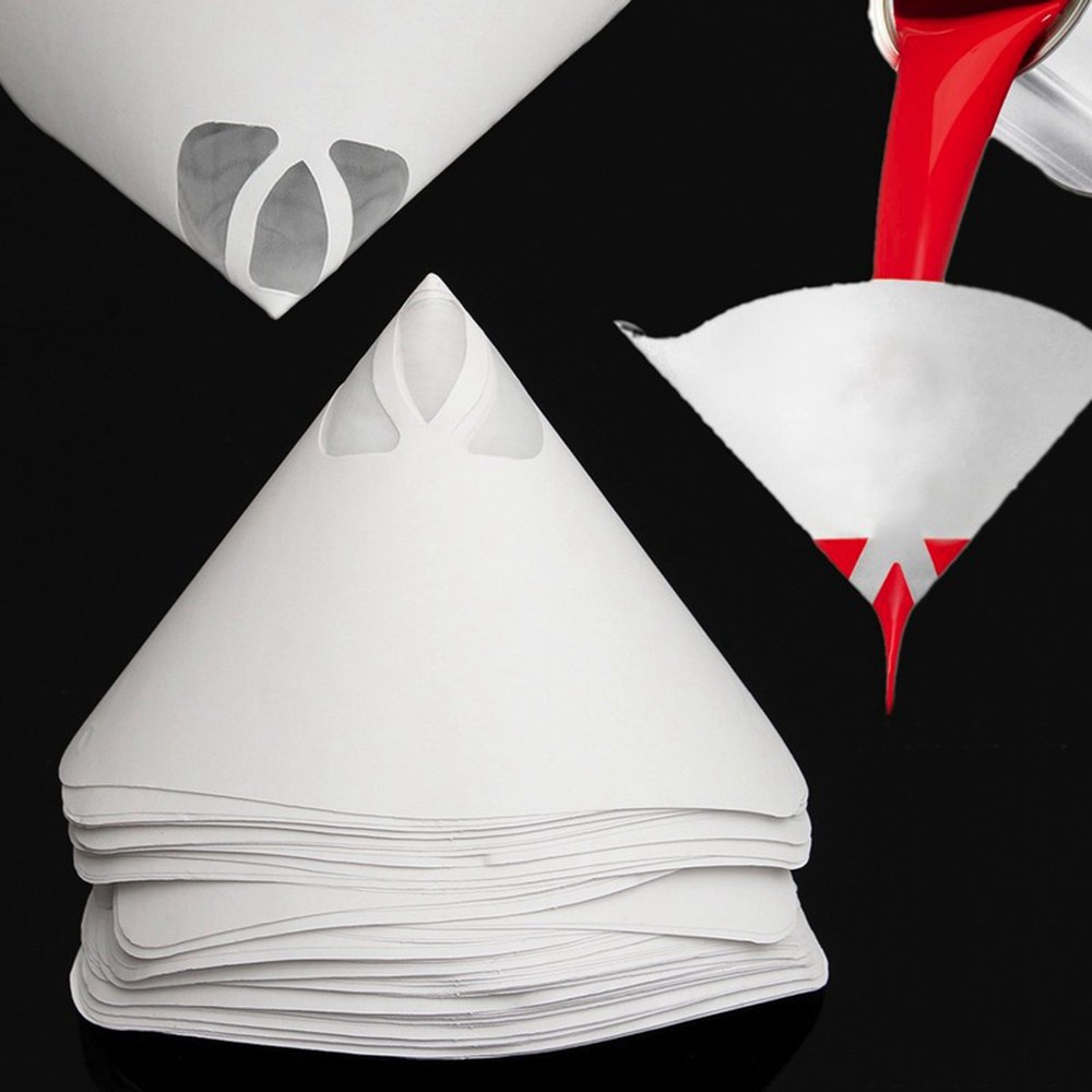 Set 20/50/100 phễu giấy lọc màu sơn thân thiện với môi trường