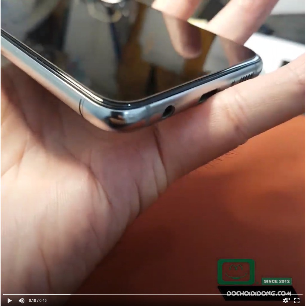 Miếng dán cường lực màn hình Samsung Galaxy S10e nguyên liệu nano cao cấp