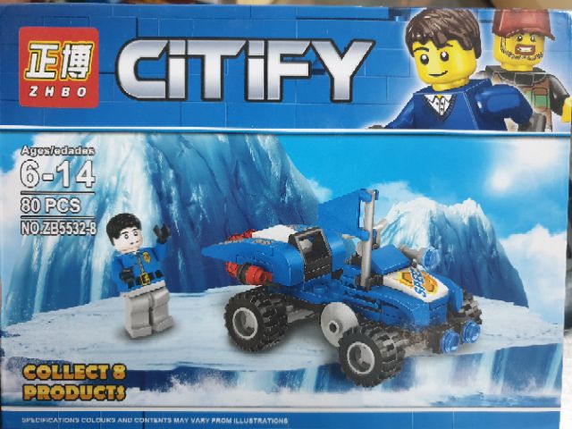 Lego zhbo 5532 city thành phố xây dựng xe đua máy bay tàu thủy công nông tải lắp ráp thông minh