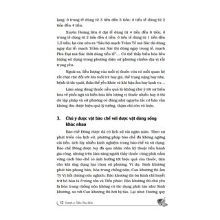 Cẩm Nang Đông Dược