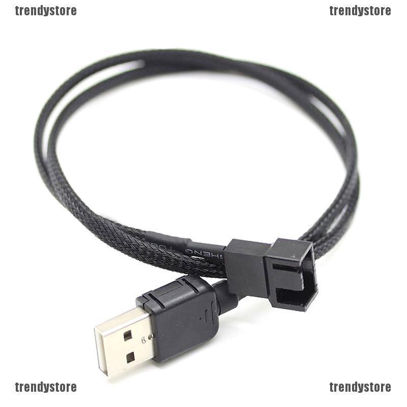 Dây cáp chuyển đổi USB A Male sang 2-Pin / 3-Pin 3pin / 4-Pin cho 5V