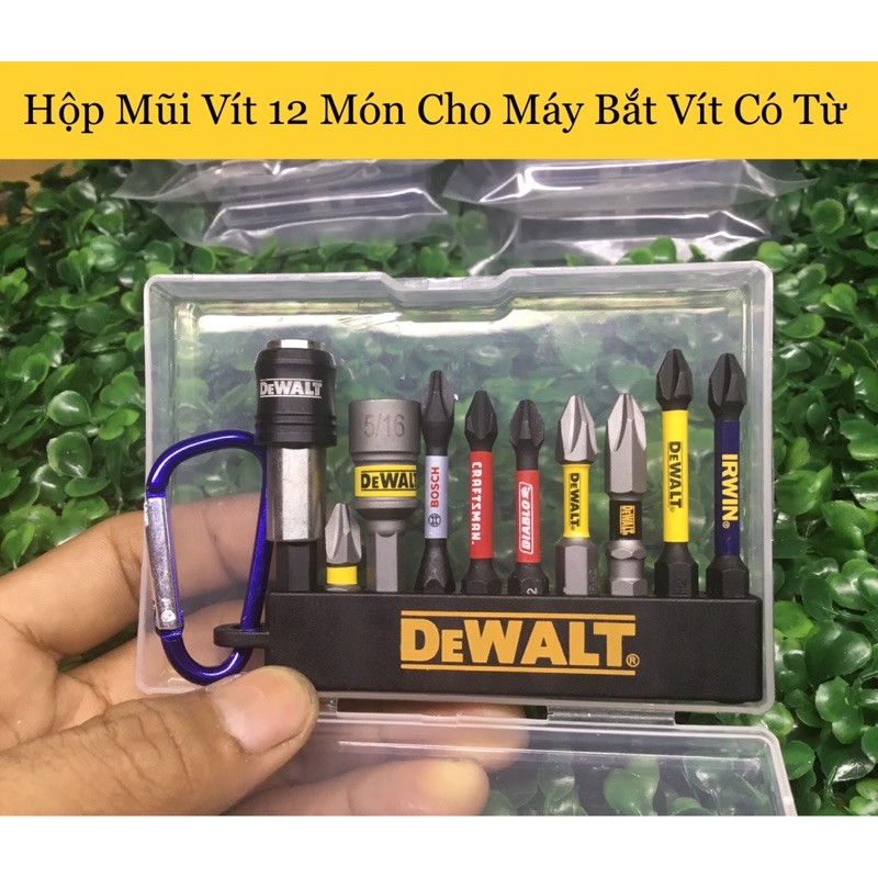 Hộp Mũi Vít 12 Món Chính Hãng USA Có Từ
