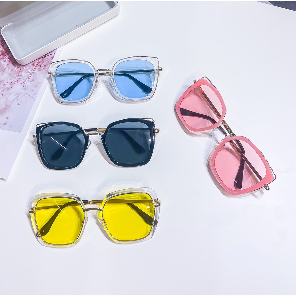 Mắt Kính Thời Trang Hot Trend 1117 Kính Mát Hàn Quốc Siêu Hot - Hazo