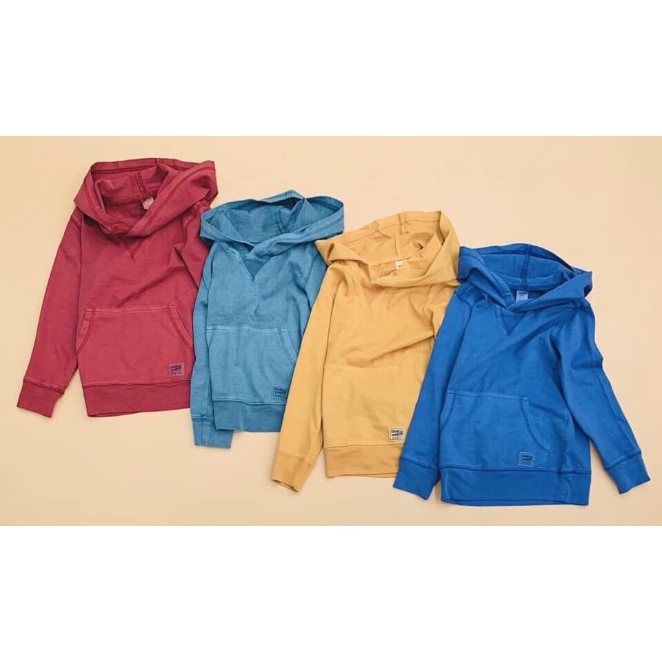 Áo Hoodie OSHKOSH Unisex Trẻ Em Xuất Xịn