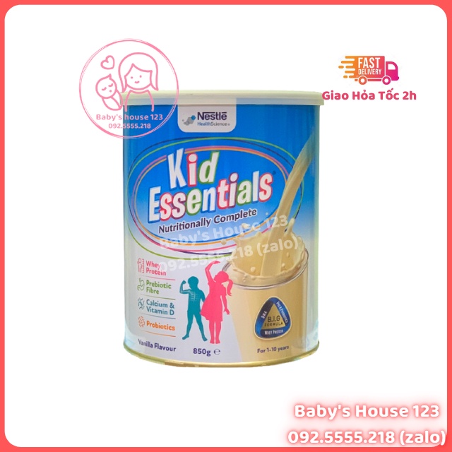 SỮA KID ESSENTIALS ÚC HƯƠNG VANI (HỘP 800gr)