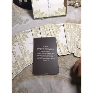 Bài thẻ nhắc nhở Haletu White