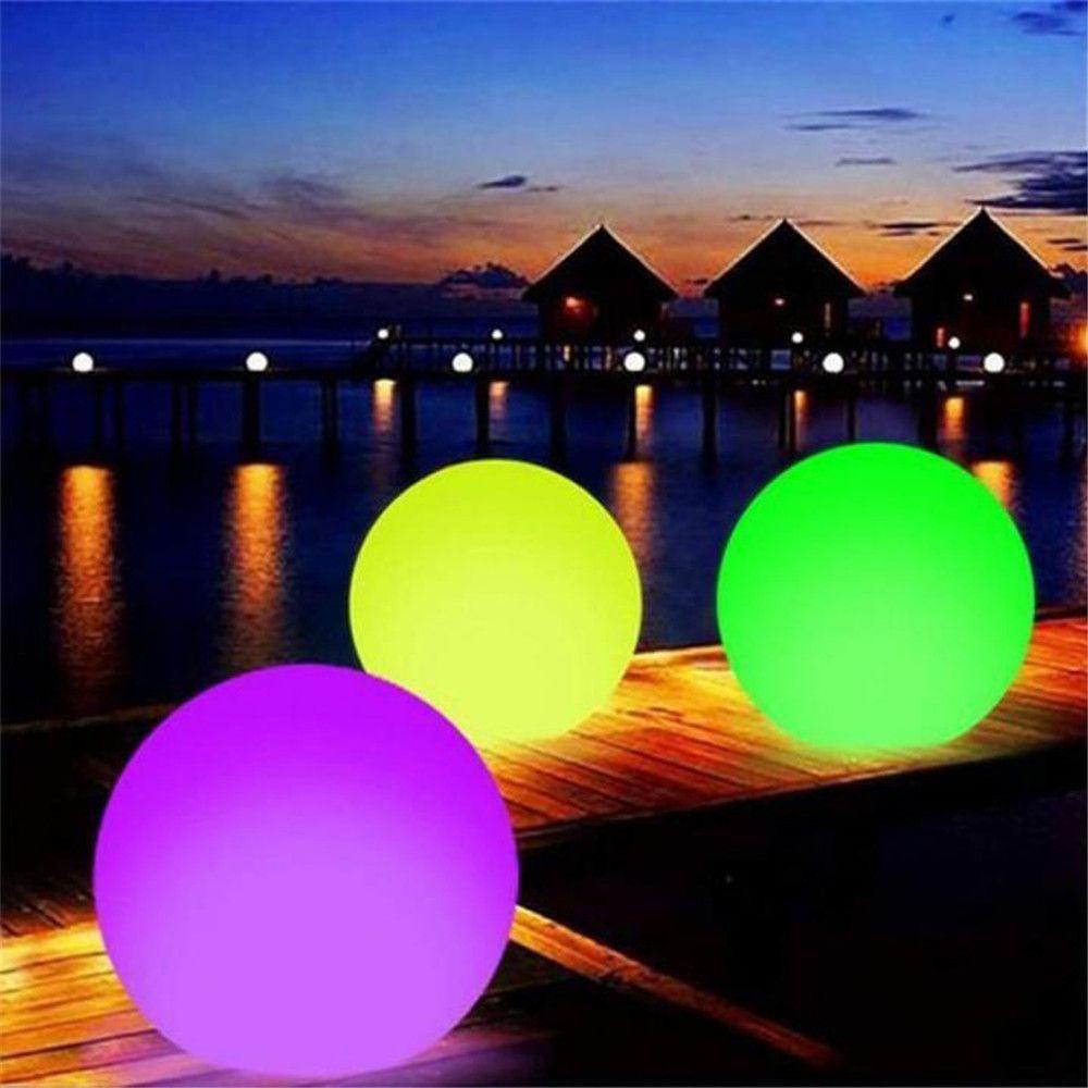 SUYO Bóng Đèn Nổi Hình Quả Bóng Trang Trí Ngoài Trời