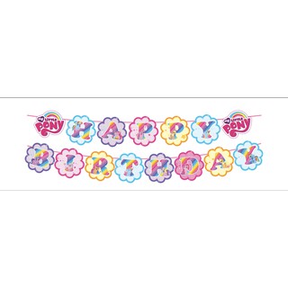 Dây Happy Birthday chủ đề Pony