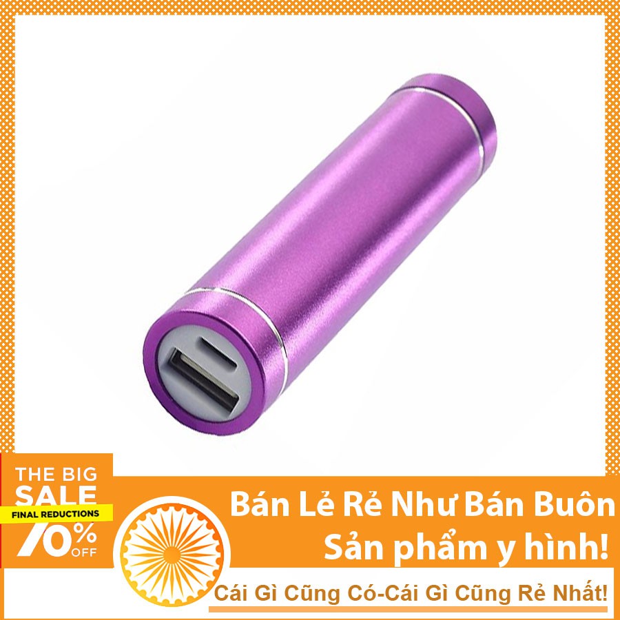 Box sạc dự phòng 1 cell vỏ nhôm (không pin)