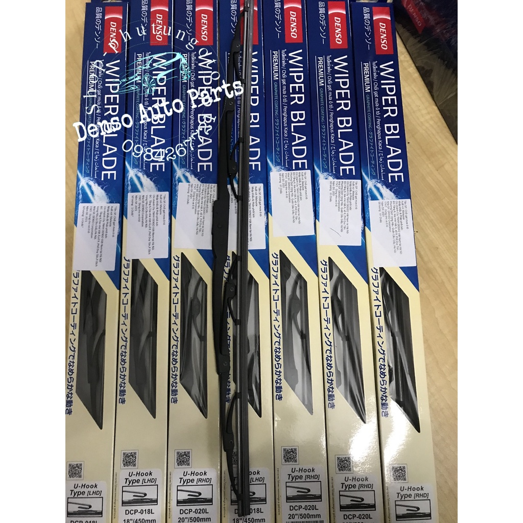 Gạt mưa Denso Wiper Blade Premium DCP chính hãng phù hợp với xe Toyota, Lexus ...