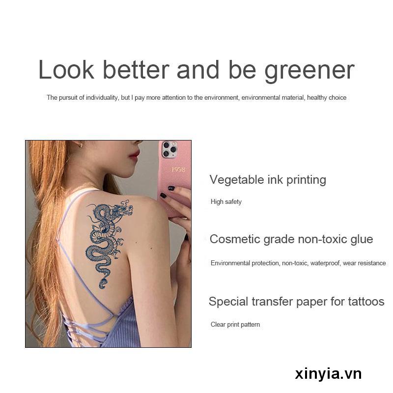 Hình Xăm Dán Tạm Thời Chống Nước Lâu Trôi Trong 15 Ngày