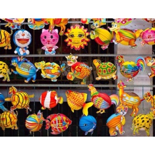 100 Lồng Đèn Thú Lớn - Lồng Đèn Trung Thu Giấy