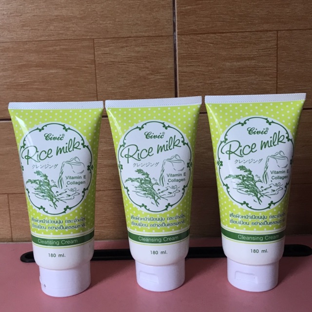 Sữa rửa mặt gạo Civic Rice milk Thái Lan 180ml