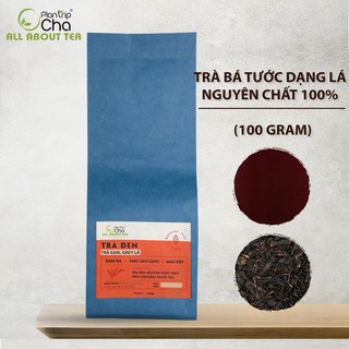 Trà Earl Grey Nguyên chất Plantrip Cha Hương cam Bergamot đặc trưng- Túi 100gr