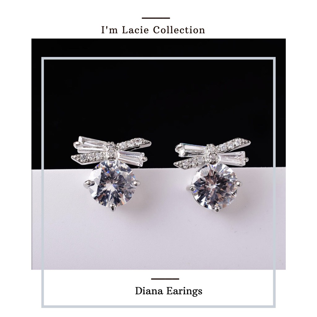 Bông tai bạc | Diana Earing