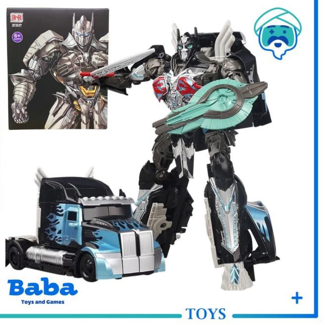 Mô Hình Robot Biến Hình Màu Đen Trong Phim Transformers