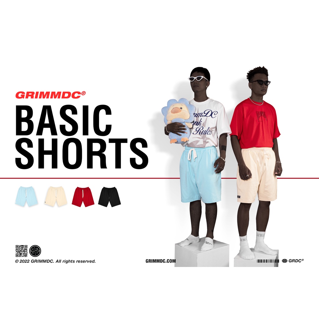 Grimm DC Quần Basic shorts // Blue