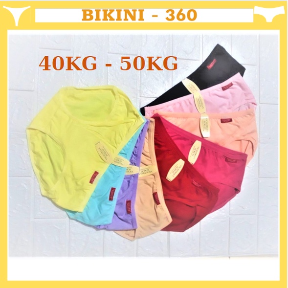 Quần lót UNIQL quần chip đẹp cạp cao vừa dáng ôm From nhỏ cho học sinh và người gầy nhỏ dưới 50kg; bikini