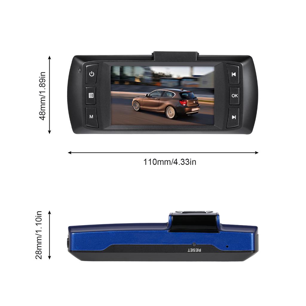 Camera Hành Trình Góc Rộng 140 Độ HD 1080p 2.7" LCD | BigBuy360 - bigbuy360.vn