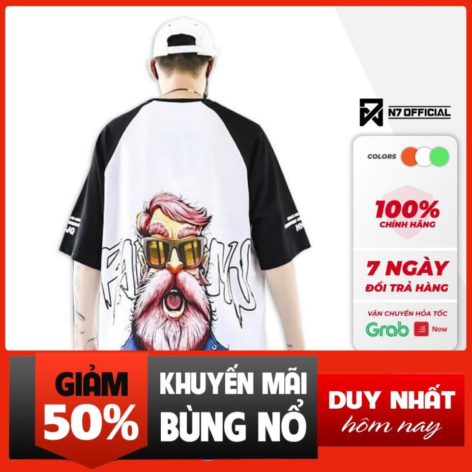 Áo thun Gangster unisex N7 Basic Tee phông trơn nam nữ tay lỡ oversize from rộng !