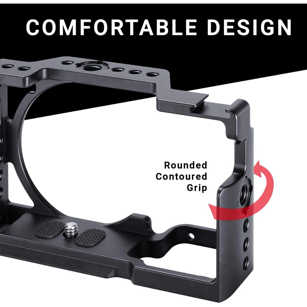 ULANZI UURIG METAL CAGE FOR SONY A6600 - HÀNG CHÍNH HÃNG - Khung cho máy ảnh Sony A6600