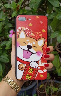 Ốp lưng chó phát tài cho điện thoại