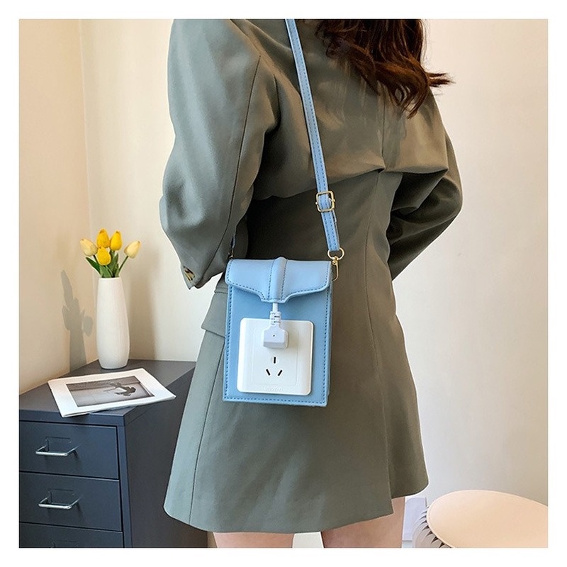 One Túi Đeo Chéo Hình Vuông Nhỏ Phong Cách Phương Tây Thời Trang Mùa Xuân 2022 GYLXB076