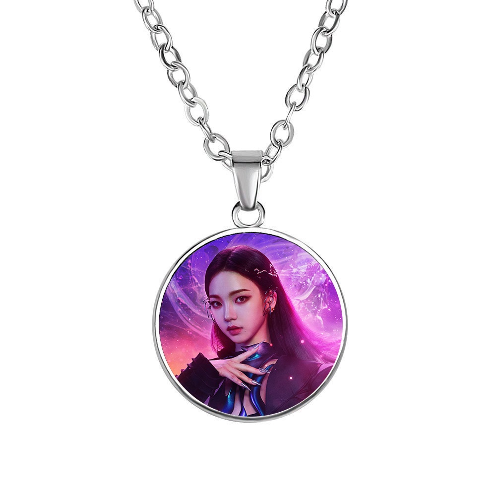 Vòng cổ IN HÌNH Next Level Aespa NingNing Winter Giselle Karina xinh xắn quà tặng độc đáo idol kpop
