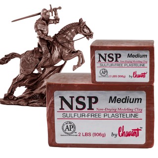 Đất sét sáp NSP sáp dầu NSP Medium nặn tượng NSP Chavant Clay điêu khắc mô hình chuyên nghiệp