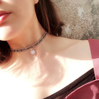 choker đá siêu sang