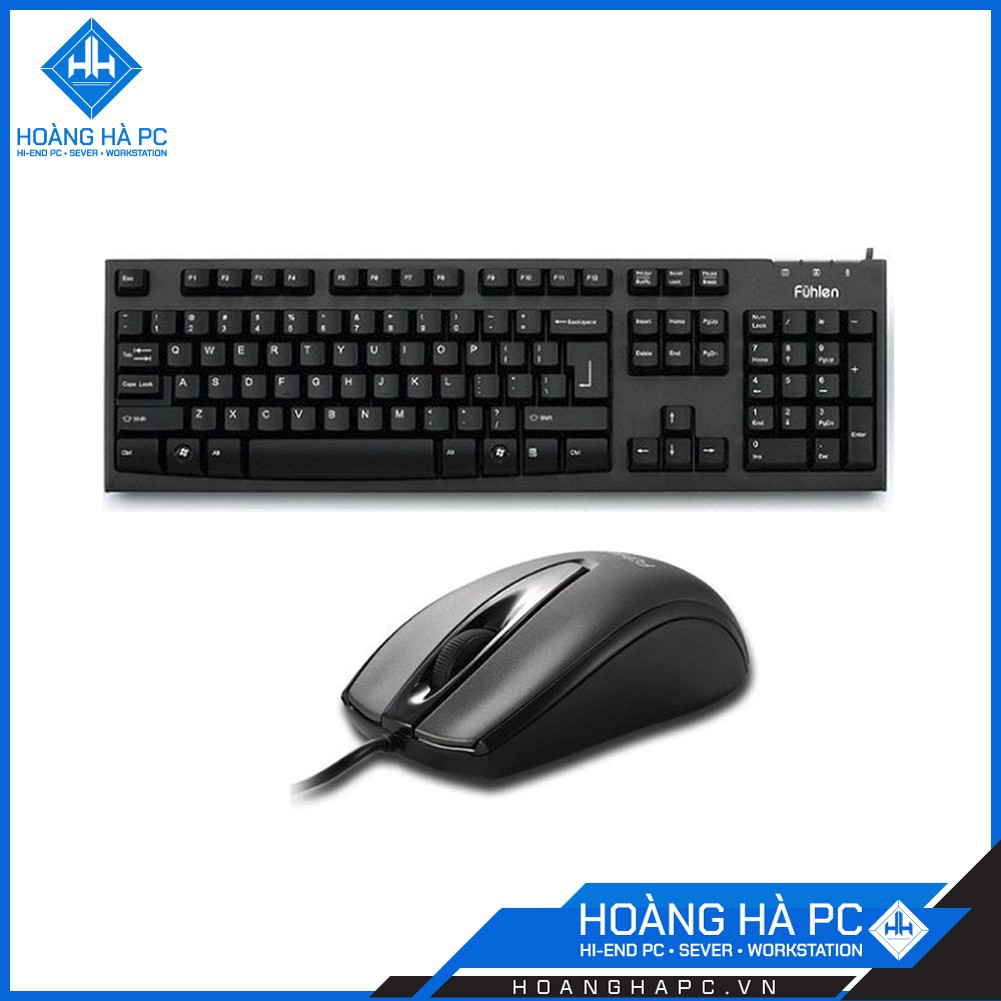 Bộ phím chuột Fuhlen L411 + Fuhlen L102 HÀNG CHÍNH HÃNG, GIÁ TỐT