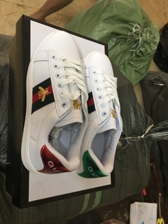 (Free ship+fullbox) Giay gucci hình con ong