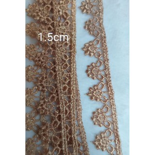 Ren chỉ màu đồng,size 1.5cm
