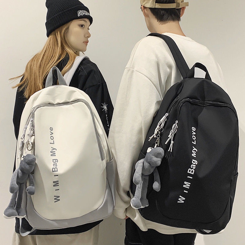 Ba Lô Đi Học Sức Chứa Lớn Phong Cách Hàn Quốc Độc Đáo Dễ Phối Đồ Cho Học Sinh