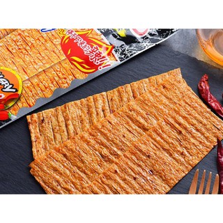 Combo 6 túi Snack mực tẩm gia vị cay ngọt Bento Thái Lan. (Date: 10/2022)