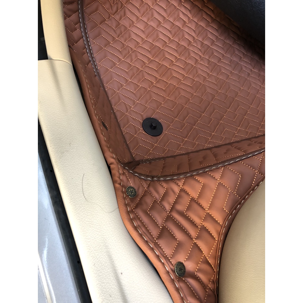 Thảm lót sàn ô tô 6D Toyota Vios 2014-2021 chống nước, không mùi, phủ kín 90% sàn xe