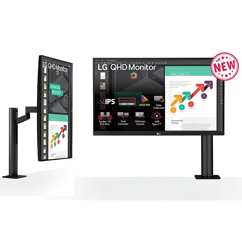[Mã ELCL3MIL giảm 5% đơn 3TR] Màn hình máy tính LG 27QN880-B 27 inch QHD IPS 75Hz | BigBuy360 - bigbuy360.vn
