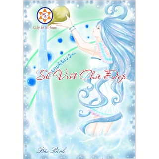 Sổ luyện chữ Hoàng Ngọc⚡ CAO CẤP ⚡ vở ô ly đứng 2.5mm 3mm và 4mm 6mm