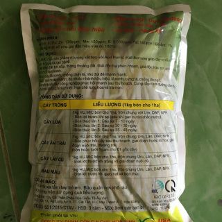 Phân bón lá, gốc HUMIC Bo+Kẽm