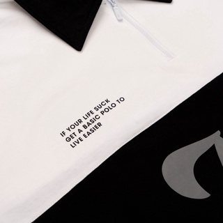 Áo thun polo N7 NEWSEVEN phông tay lỡ giới tính form rộng Local Brand