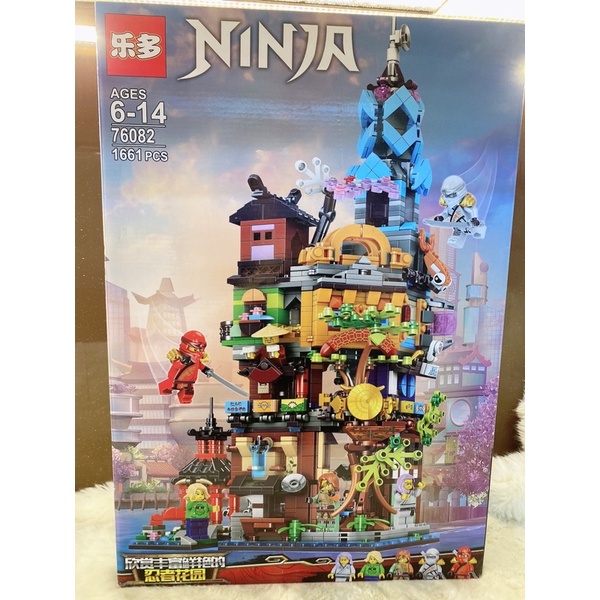 Đồ Chơi Lắp Ráp, Xếp Hình Ninjago Lâu Đài Phép Thuật Của Các Chiến Binh 76062-1661 mảnh
