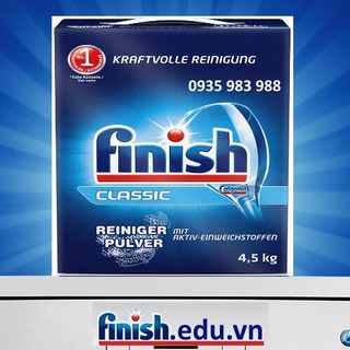 Bột tẩy rửa làm sạch chén bát Finish 4.5kg