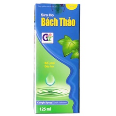 Siro ho Bách Thảo - Hỗ trợ giảm ho, đau họng, ngứa rát cổ họng (chai 125ml)