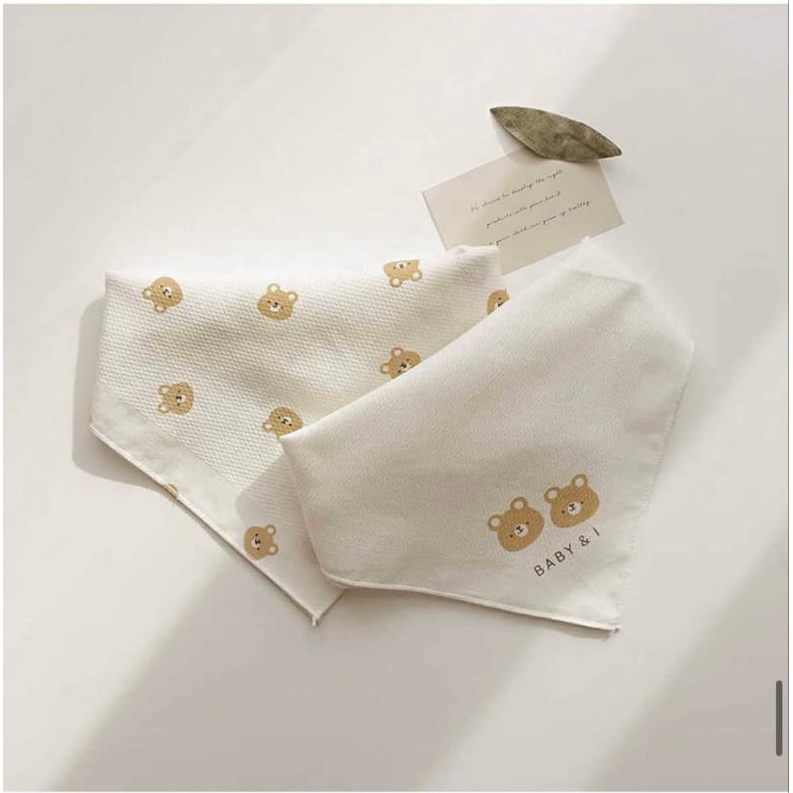 Set 10 khăn sữa baby &amp; i Hàn quốc cho bé kích cỡ 36 x 36 cm siêu mềm