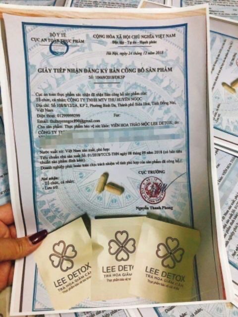 Trà hoa thảo dược giảm cân Lee Detox chính hãng | BigBuy360 - bigbuy360.vn