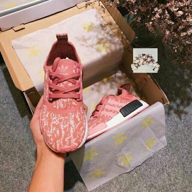 Giày  thể  thao  sneaker nmd r1 raw  pink