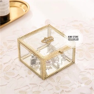 Hộp đựng gold decor