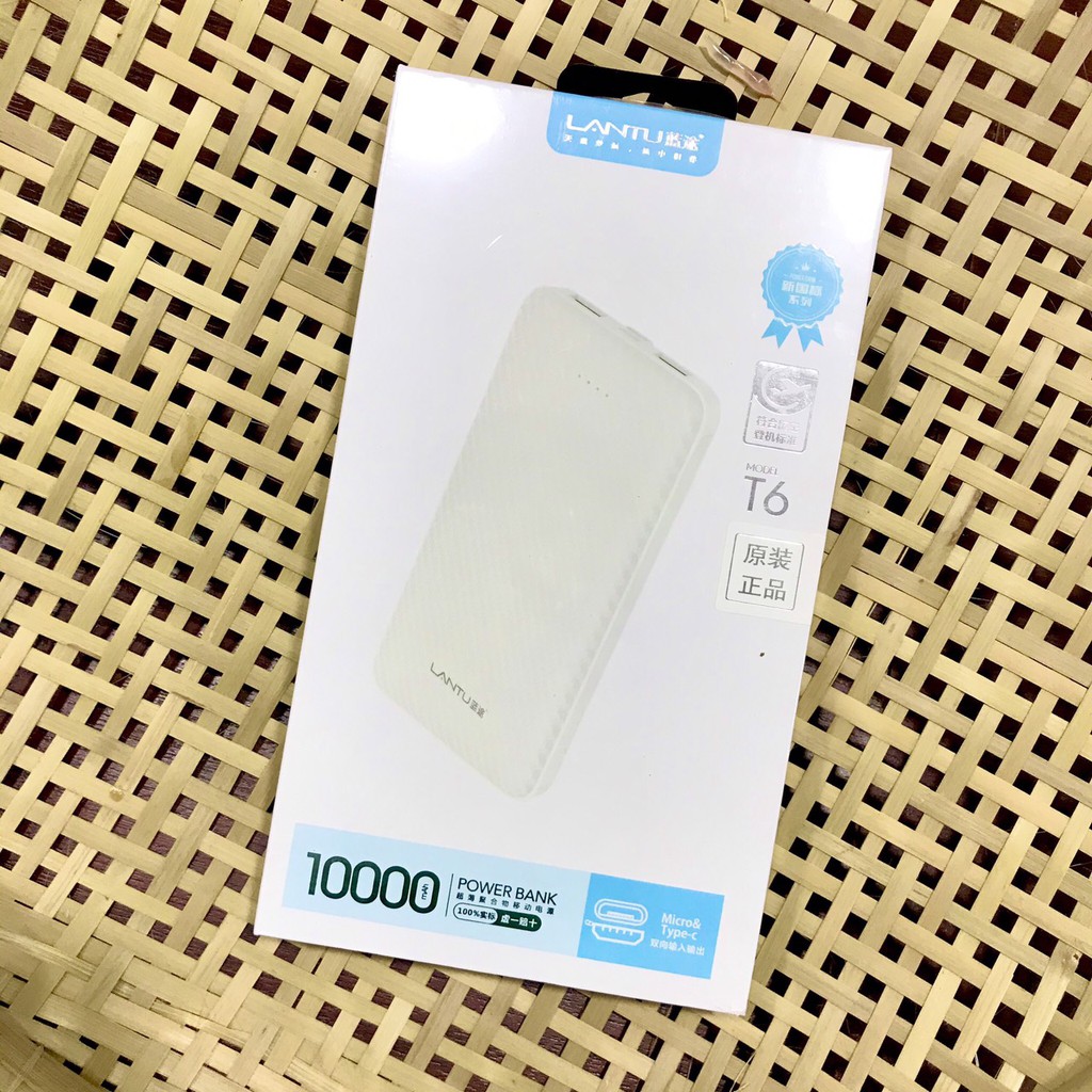 Sạc dự phòng LANTU từ 10000mah/ 15000mah/ 20000mah/ 30000 mah bảo hành 1 năm