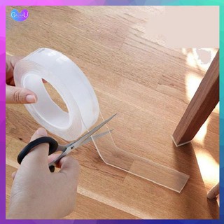 Băng Dính TRONG SUỐT Hai Mặt ĐA NĂNG - Băng Dính Hai Mặt CAO CẤP  Có Thể Tái Sử Dụng